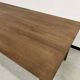 Table de ferme "Dark Brown" en chêne massif 300 X 90 cm