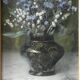 Painting bouquet of flowers signed Théodore Coquelin late 19th century
