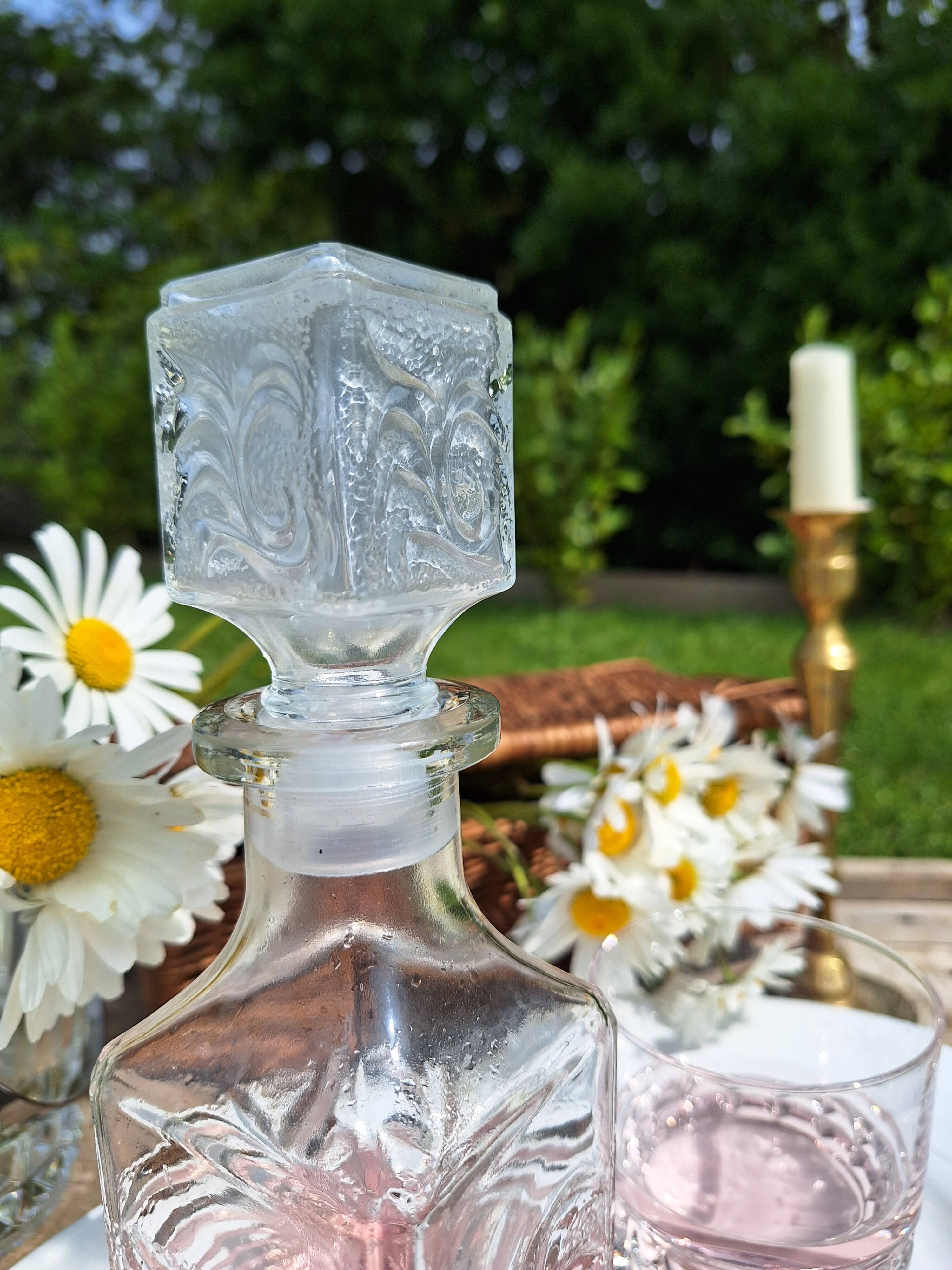 Vintage whiskey decanter