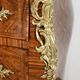 Tomb Commode in Violet Wood Marquetry, Transition Louis XIV / Louis XV style – 1st Par