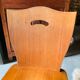 Paire de chaise bois blond  - 1960's