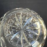 Cylindrical vase – handmade cut crystal