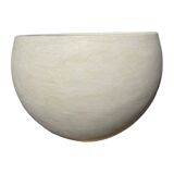 Pot XXL en Tadelakt blanc authentique