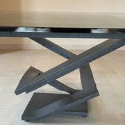 Table "fleur de fer" par maurice barilone pour roche bobois
