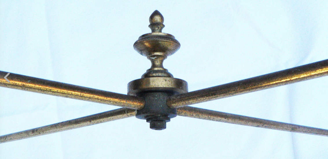 Tripartite coffee table years 50-70