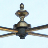 Tripartite coffee table years 50-70