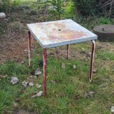 METAL terrace table TOLIX 1950