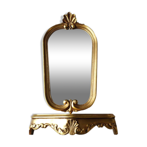 Ensemble miroir et console