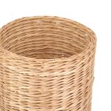 Wicker wastebasket, 1970s