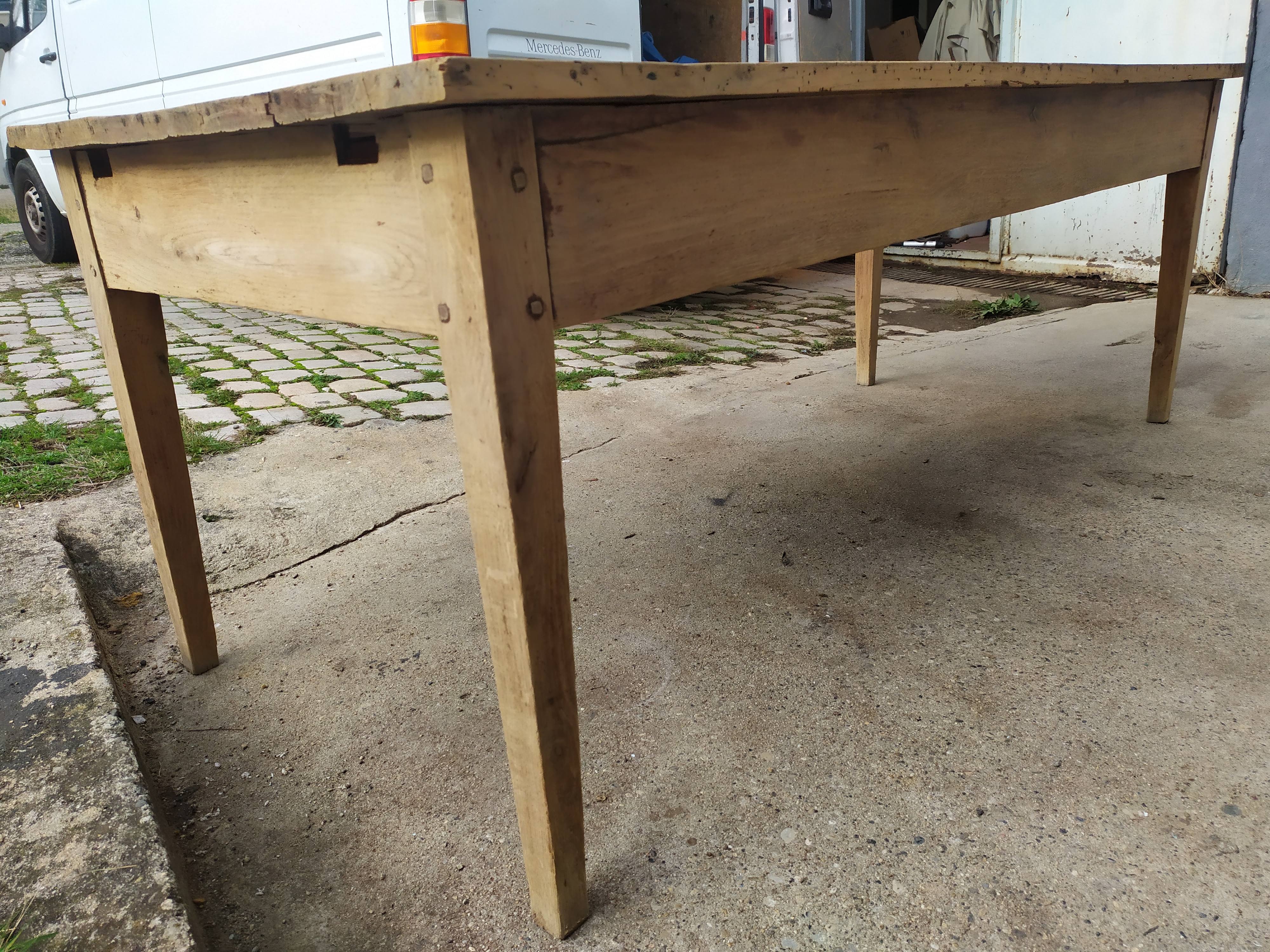 Table de ferme rallonge