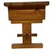 Vintage bedside table side table pinewood 70's design