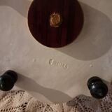 servant oil maker vinegar maker salt pepper shaker mustard pot Napoleon in Salins earthenware