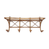 Rattan coat rack 60s