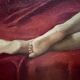 Oil on canvas female nude signed frame 20th century