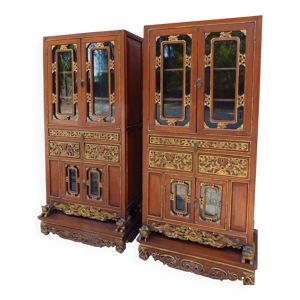 Paire de petits cabinets - chinois