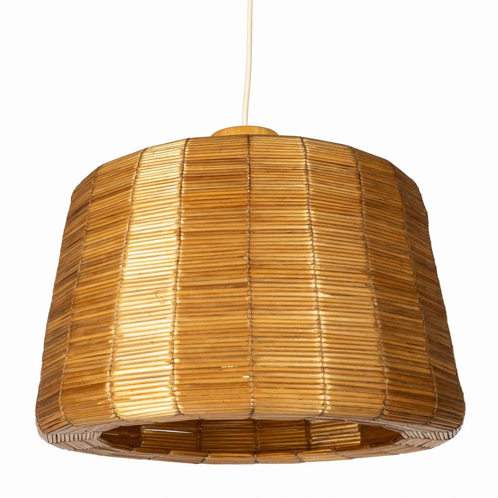 Lustre en osier