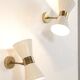 Pair of Italian Diabolo wall lights, 1950s design