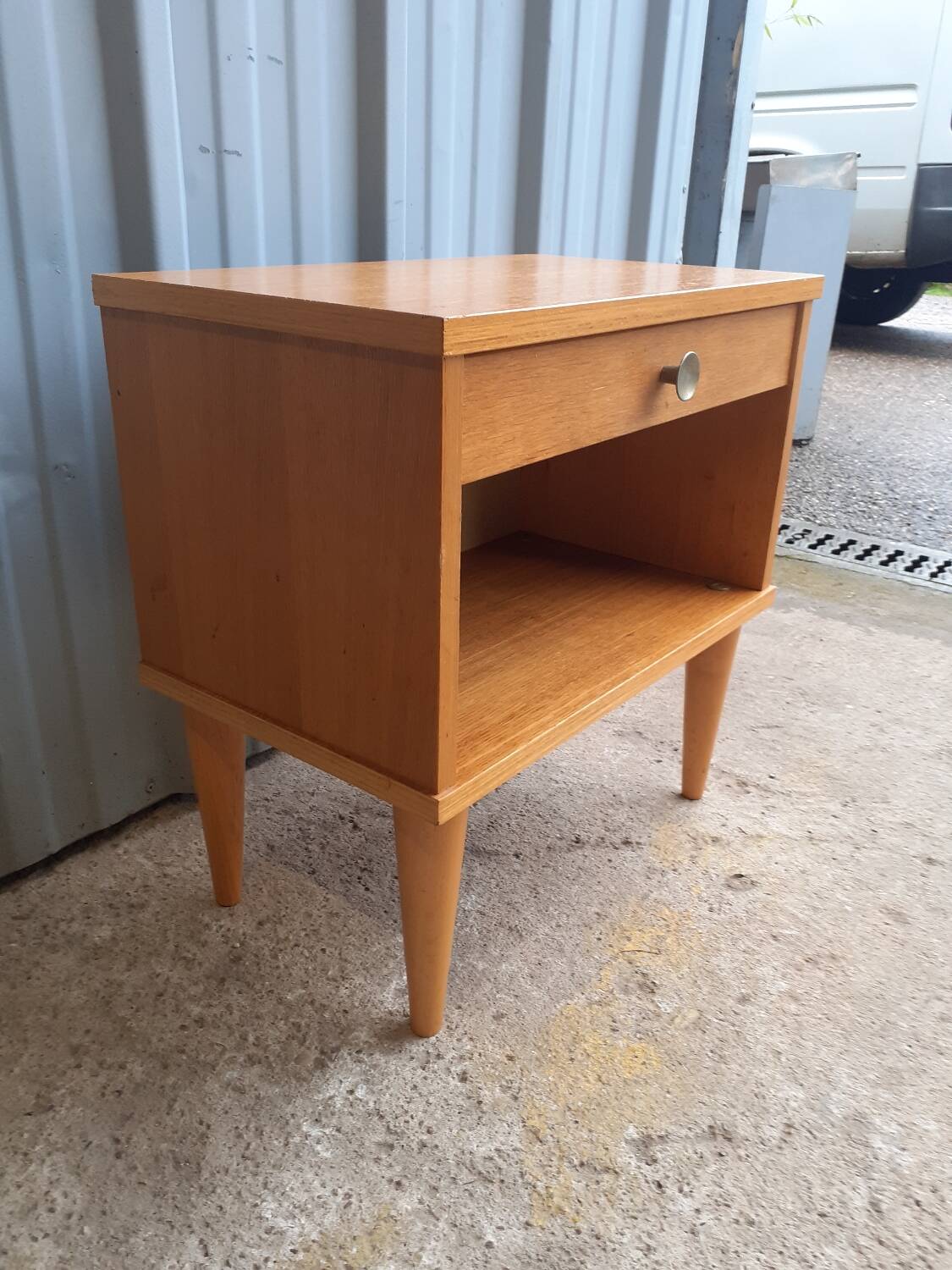 Vintage bedside table