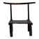 Baoule chair in wood (Ivory Coast)