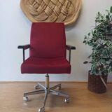 Fauteuil pivotant à cabinet unique des années 1960.