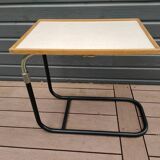 Adjustable vintage side table