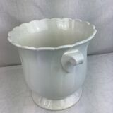 Gien flowerpot or champagne bucket