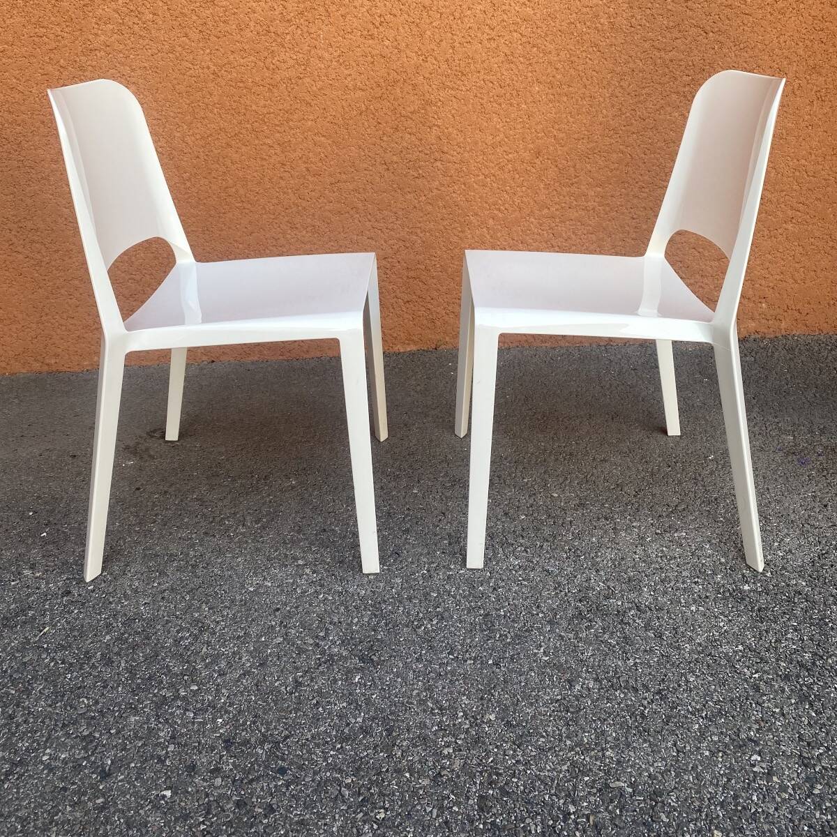 2 “Kate” chairs by Roberto Barbieri for Zanotta, Italy, 20th century