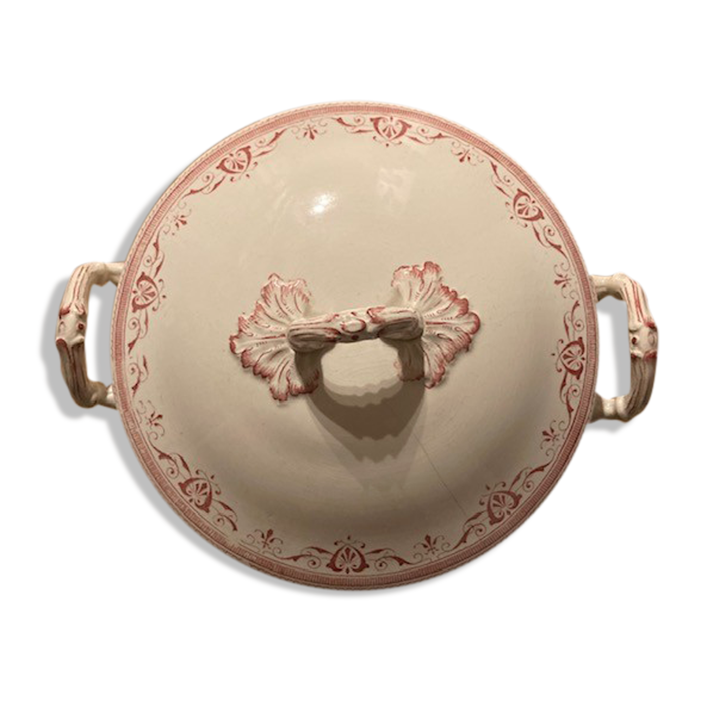 Soupière Terre de Fer Amiral Creil et Montereau,