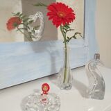St. Louis crystal twisted soliflore vase