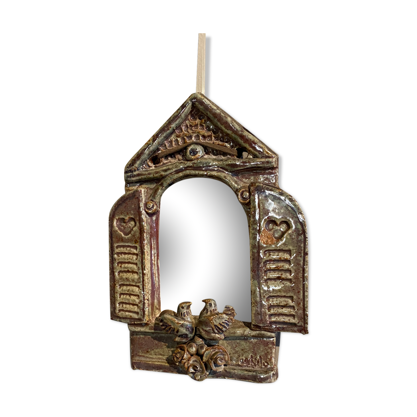 Ceramic mirror Catido La Borne