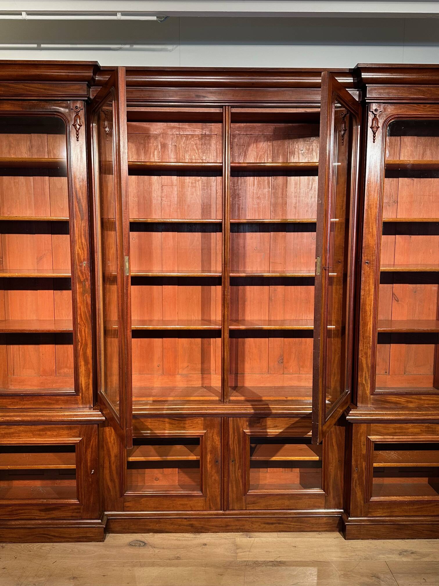 Large Victorian Bookcase