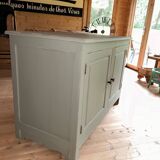Renovated solid wood sideboard