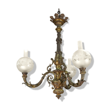 Lustre en bronze