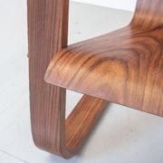 1930s modernist cantilever plywood armchair