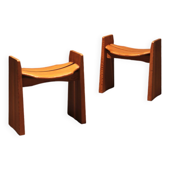 Gilbert Marklund Wooden Stools Jonte - Scandinavian Design