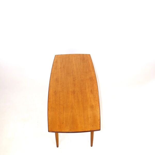 Table basse avec porte-revue, années 50
