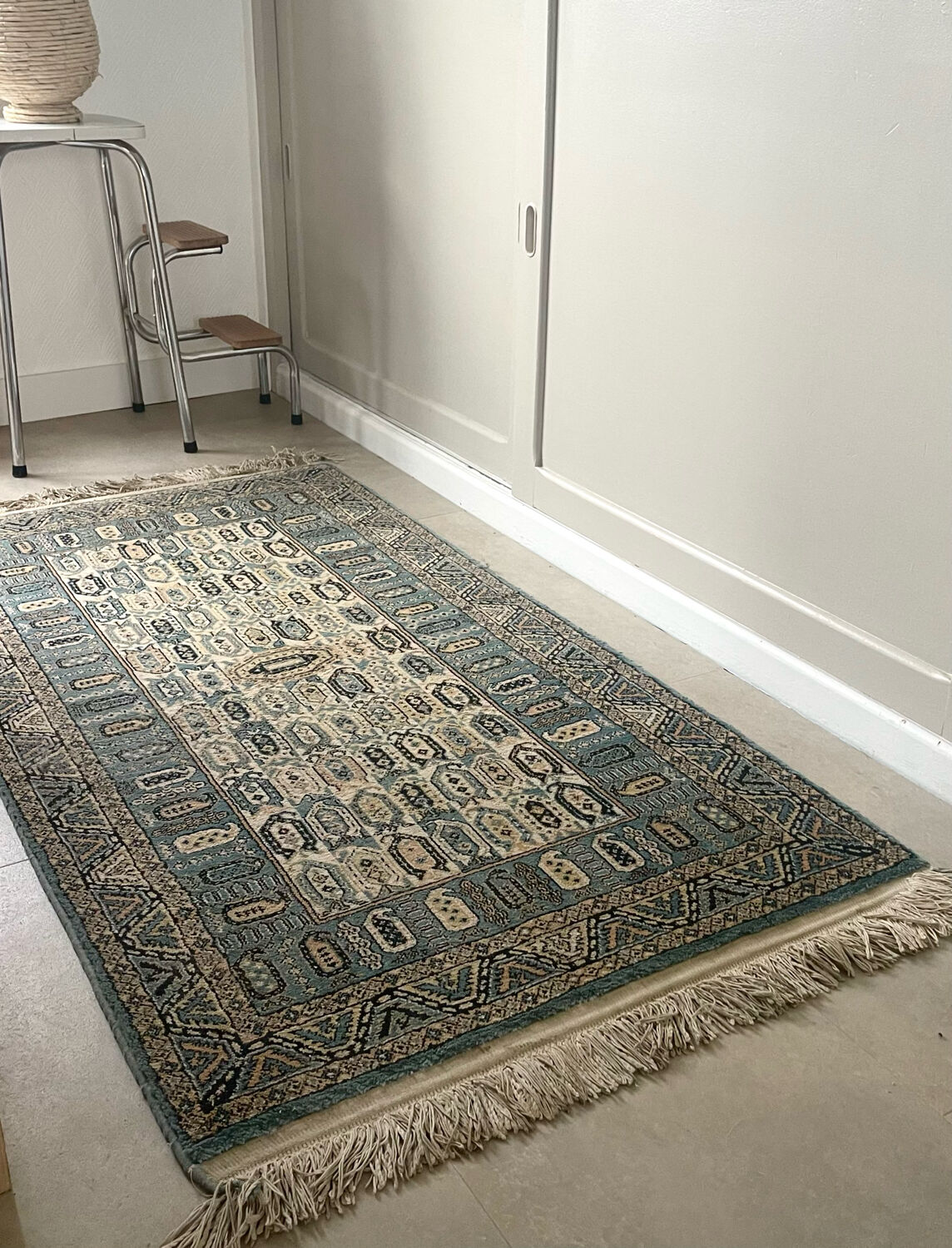 Turkish wool carpet, 165x80 cm
