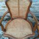 Louis xv style canne chairs