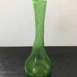 Former vase soliflore vintage bullé glass