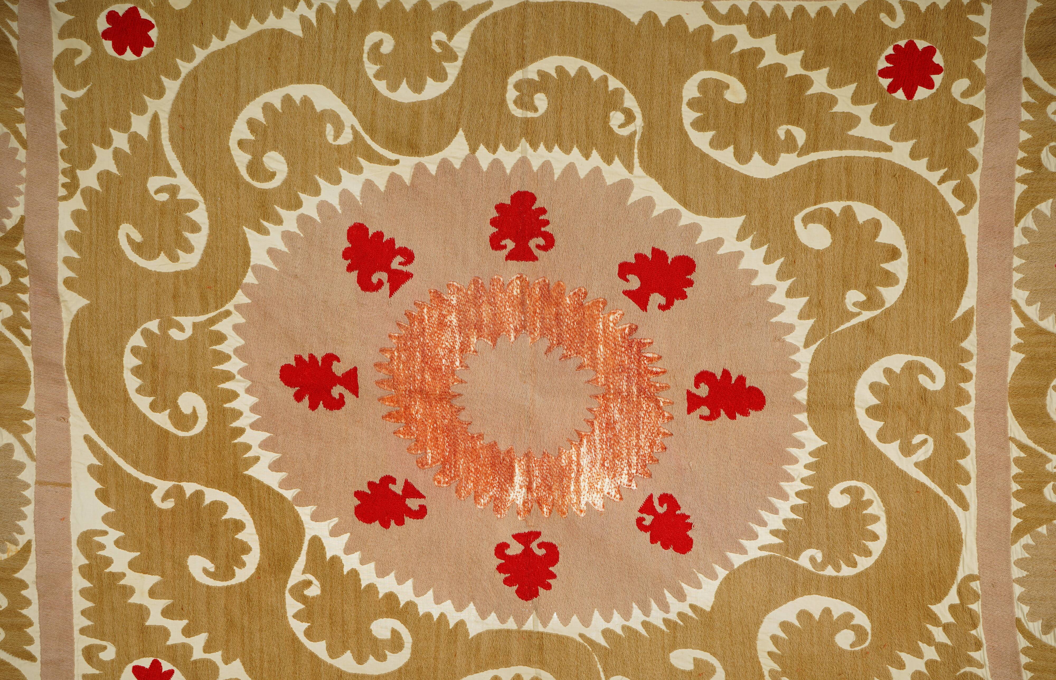 Tapis turc vintage noué à la main