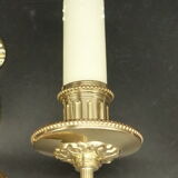 Paire d'appliques au noeud style Louis XVI Petitot