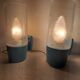 Pair italian sconces retro