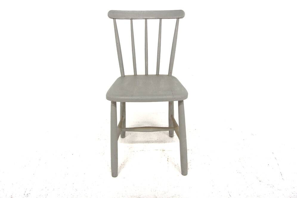 Scandinavian beechwood chair, Sweden, 1960