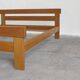 160cm bed in solid elm, 1980