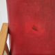 Fauteuil vintage pieds compas 1950