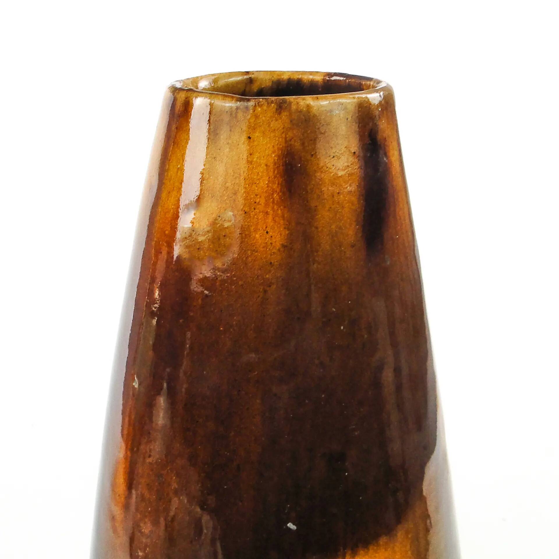 Vase, Polish modernism, ceramics, Milenium Cooperative, Poland, 1970s
