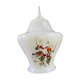 Opaline pendant lamp-Bird decoration-60s