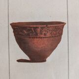 Ancient antique pottery engraving