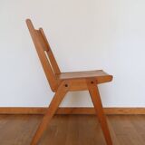 Set of 12 Scandinavian chairs compass feet