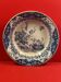 Shallow dish Creil and Montereau, Yedo, ideogram XIX century - 24.5 cm